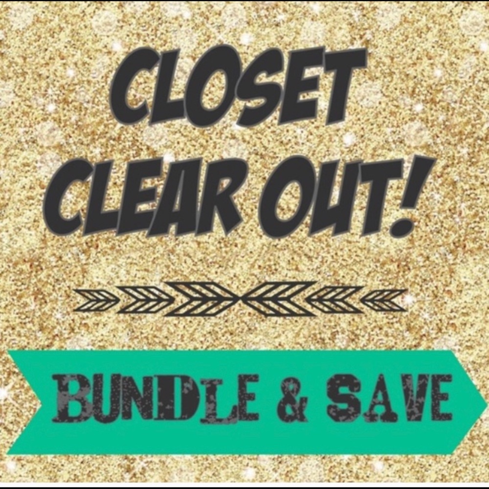 Closet clear out reasonable offers accepted